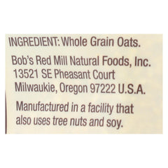 Steel Cut Oats GF | 4 pack | Bob's Red Mill